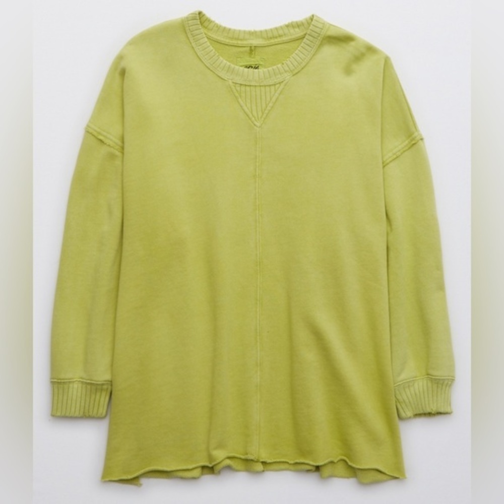 AERIE Oversized DOWN-TO-EARTH EVERYDAY SWEATSHIRT size Small